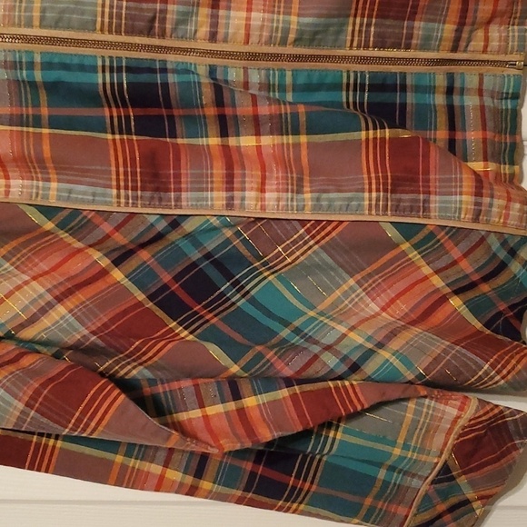 Christopher & Banks Petite Women's Plaid Lightweight Jacket Size LP - Picture 3 of 10